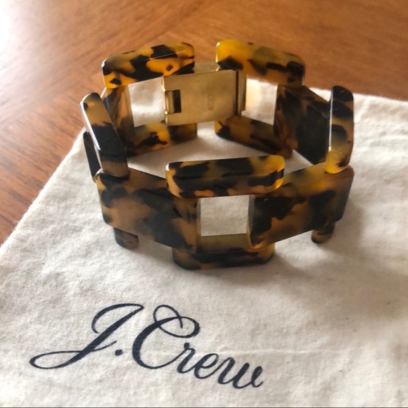 J. Crew Jewelry - J.Crew tortoise link bracelet